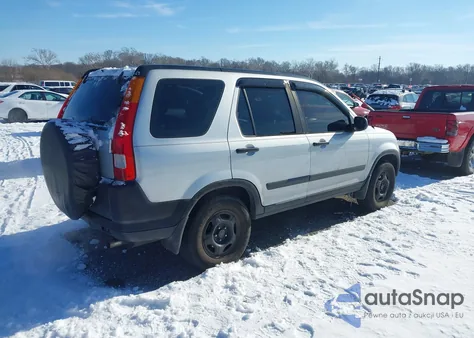 2004 Honda Cr-V Lx из США, поврежденный, VIN SHSRD68414U206062
